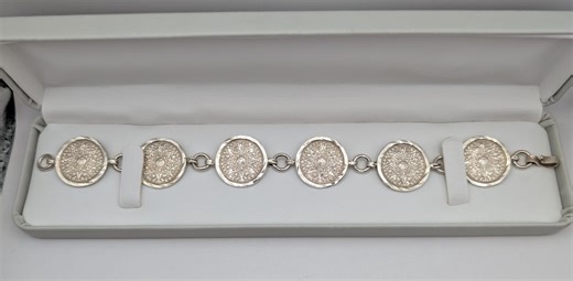 Vintage Mexico Sterling Silver 925 Aztec Mayan Calendar Link Bracelet - Etsy