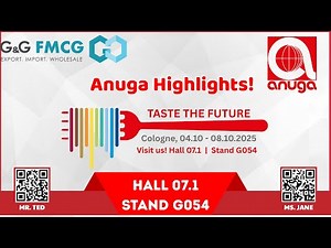 Exciting moments from Anuga 2025! - G&G Concept