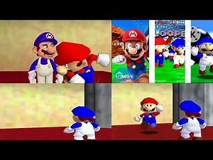SMG4: Who let the chomp out? Comparison (Original, Rebloopered, & Remastered)