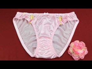 Pink Nylon Panties Panty Women’s Underwear Bikini Sexy With Lace & Ribbon Japanese Style Size L...