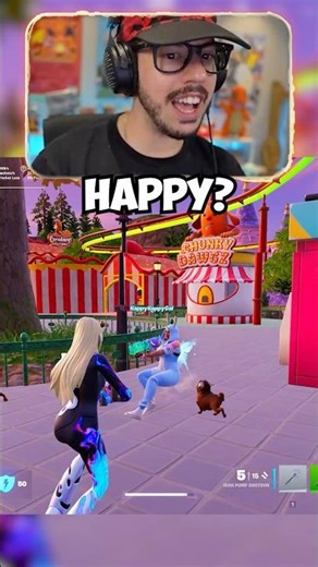 Happy Happy Gal Tricked Me!