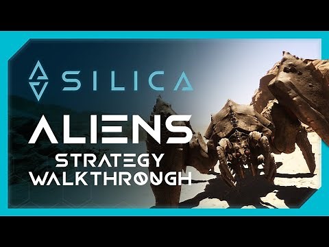 Silica - Strategy Gameplay Walkthrough (Alien Faction)