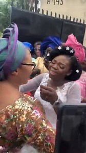 426K views · 8K reactions | Her mum who spoke in Yoruba, said the bride is a daughter in whom she is well pleased. The proud mum said the bride lived with her, loved her, served her and also served Jesus along with her. | Nigerian Wedding | Facebook
