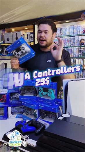 🚨2 PS4 Controllers for ONLY $25 🎮📍 At Right Click📞 +961 7 724 333#PS4#CrazyDeal #RightClick