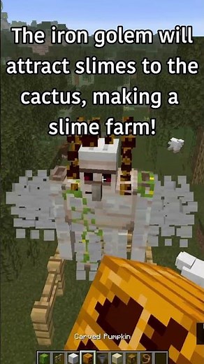 EASIEST Slime Farm in Minecraft! #minecraft #mctutorial #minecraftbuilding #gaming #gamingshorts