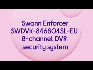 Swann Enforcer 8-Channel Full HD 1080p DVR Security System - 4 Cameras - Quick Look