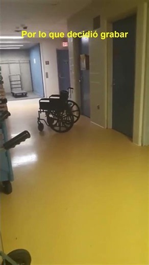 This security guard noticed that the wheelchair WAS MOVING ON ITS OWN