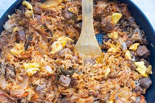 Steak Kimchi Fried Rice