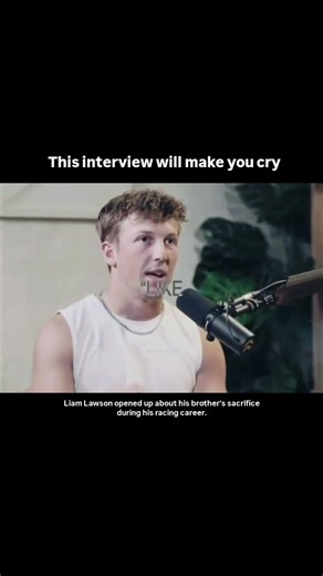 Liam lawson's emotional interview🥹#lawson#f1 #racing #motivation #viral #motorsport #verstappen #fyp
