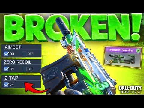 This Switchblade X9 Gunsmith is BROKEN! ZERO RECOIL + 2 TAP in COD Mobile