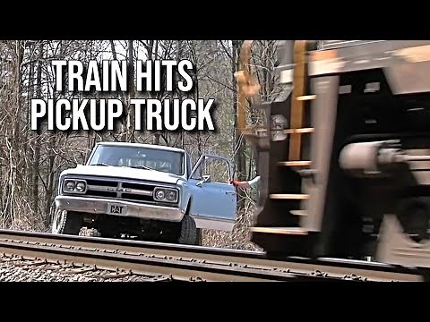 Norfolk Southern Train Hits Classic Pickup Truck at Nemo, Tennessee