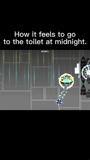 damn, never goon during the day time #geometrydash