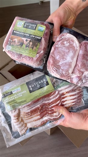 ButcherBox on Instagram: "Unboxed and ready for the grill. From 100% grass-fed beef to wild-caught seafood, everything in your ButcherBox delivery is raised right and tastes like summer."