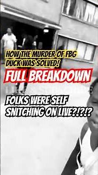 How the FBI Solved FBG Duck’s Murder: The Evidence That Shocked the Rap World 🔥👀 #FBGDuck
