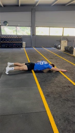 Push up unilateral slide / Empurrar horizontal unilateral