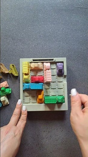 Fast Rush Hour Puzzle Game | Solo Board Game Challenge🚗⏱️