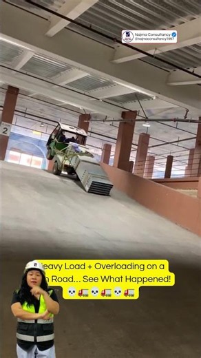 Heavy Load + Overloading on a High Road… See What Happened! 💀🚛🏗️