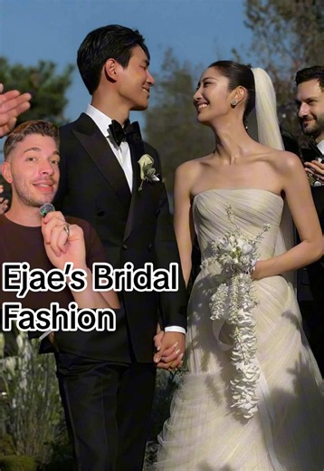 A Golden Wedding ✨🤗 Ejae’s bridal fashion #koreanfashion #kpopdemonhunters #bridalfashion #weddingdress Photos @vogueweddings pakbae, sumustecaplioglu