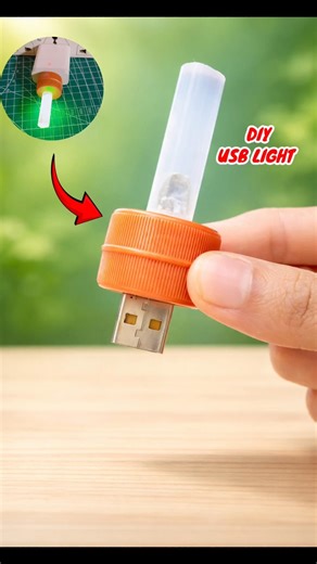 How to Make Colorful USB LED Light at Home | Easy Project #shorts #diy #experiment