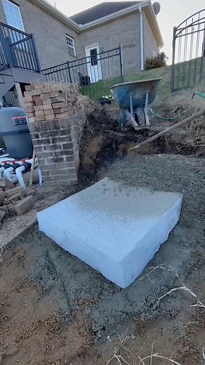 Turning a tricky slope into beautiful, functional landscape steps 🌿🪜#landscaping #hardscape #slopesteps #outdoorinspiration #backyardideas #diylandscape | DIY Backyard Makeover