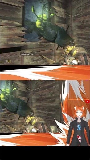 In VR that would look terrifying! #gaming #vtuber