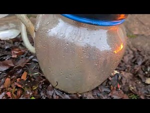 Free fuel pyrolysis by recycling plastic with a pressure cooker as a plastic reactor