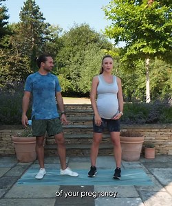 Rosie & I have recorded 4 x 20 minute pregnancy safe workouts for youtube. The first one goes live tomorrow morning at 8am here on YouTube.com/thebodycoach1 💪🏽😀 These are gentle, low impact workouts focused on maintaining strength & fitness throughout your pregnancy… but even if you’re not pregnant and fancy a gentle beginner level workout these are also suitable for you. Rosie thank you for doing this with me and sharing it with others ❤️🌎 | The Body Coach