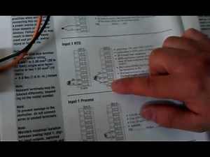 Configuración Entrada Pt100 Control Watlow PM