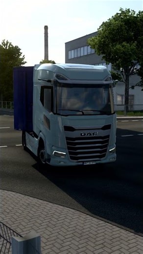 Short City Haul | DAF XG+ 480HP | Empty Pallets Delivery | Euro Truck Simulator 2 Shorts