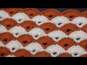 Beautiful Shell Stitch Tutorial – Stunning Two-Tone Crochet Desig