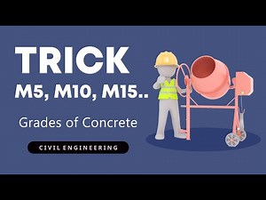 Trick to Remember Mix Ratio of Different Grades of Concrete || Latest Trick for Grades of Concrete