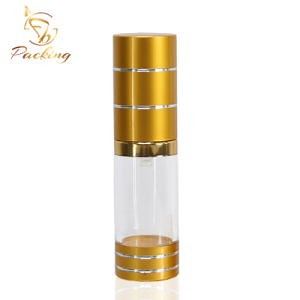 [Hot Item] Premium Plastic Cosmetic Package 30 Ml Airless Bottle with Pump Aluminum Material