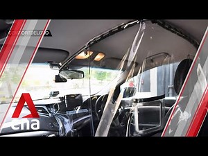 COVID-19: ComfortDelGro trials plastic shields in 400 taxis to protect cabbies