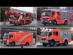 Einsatzfahrten der Berufsfeuerwehr [FwK45, Tauchergruppe uvm.] & Hilfsorganisationen in Berlin
