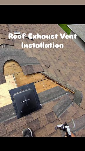 Roof Exhaust Vent Installation Guide