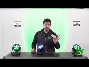 Chauvet Slimpar T6 Overview & Remote Instructions