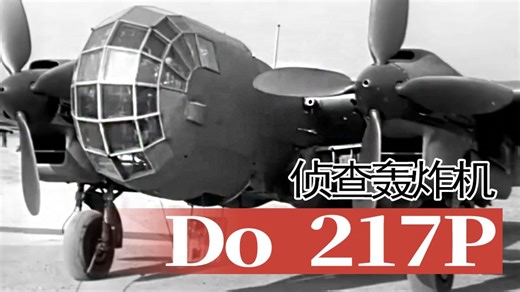 【战机】德国道尼尔Do 217P 高空侦查/轰炸机历史影像