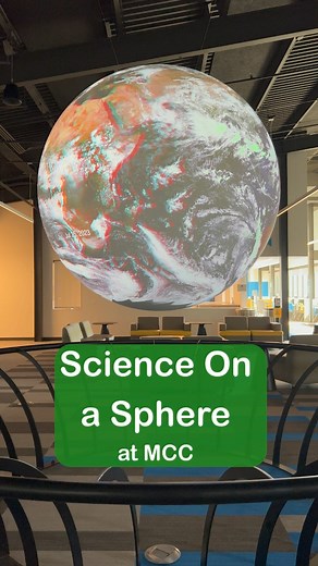 1.3K views · 15 reactions |  Embark on an awe-inspiring journey with Science on a Sphere at MCC North Express!  Dive into a world of knowledge through captivating classes for all ages. Discover more at mccneb.edu and experience this innovative technology for yourself!  #ScienceOnASphere #MCCNorthExpress | Metropolitan Community College (Nebraska) | Facebook