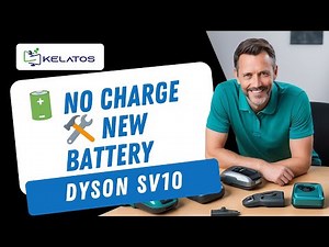 How to fix 🔋battery not charging on Dyson V8 SV10? 🛠️ Full replacement