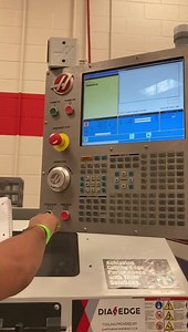 The hum of the CNC machine. #IYKYK #programming #LincolnTech @haas_automation #cncmachining #automation #automate #programmer #code #computernumericalcontrol #manufacturing #coding #haas #sheesh #widenthescreen #tipsandtricks | Lincoln Tech