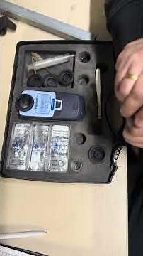 How to Use a Pool Test Kit for Chlorine #fypシ゚viral #plumbing #france #technique #pooltechniques