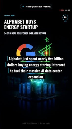 ⚡ ALPHABET BUYS ENERGY STARTUP! 🌍