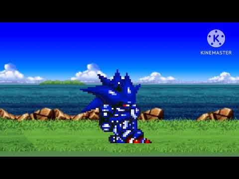 Teste super Mecha Sonic