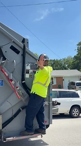 7.8K views · 125 reactions | It’s Waste and Recycling Workers week, and we’re celebrating the crews who help keep our City clean! Watch and see what it’s like collecting recycling on a hot summer day with Michael Maxie and Lonnie Robinson. ☀️ | City of Roanoke, Virginia - Government | Facebook