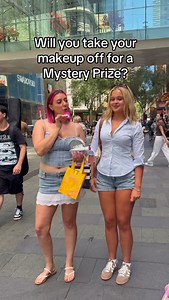 Would you take off your makeup in public ? 🤭🩷 #naturalbeauty #labubu #makeup | Jenna With The Pink