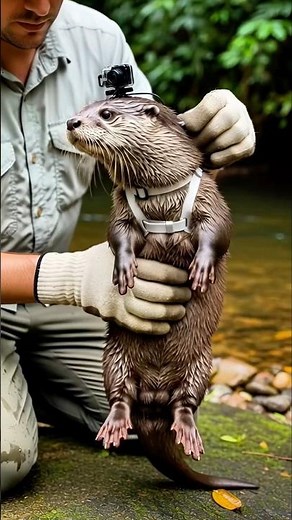 River Otter POV — Real Exploration Inside The Amazon River | Mounted Camera