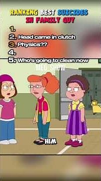 Ranking Best Deaths In Family Guy #familyguy
