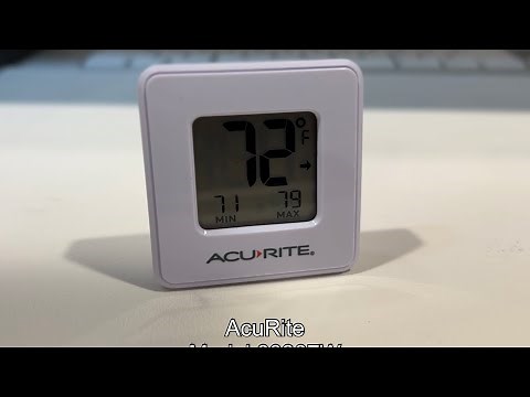 AcuRite Model 00307W - How to change the battery