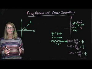 Trig Review and Vector Components