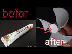 how to make fan blade with pvc pipe/home made fan blade/home made fan blade for plastic /😱😱